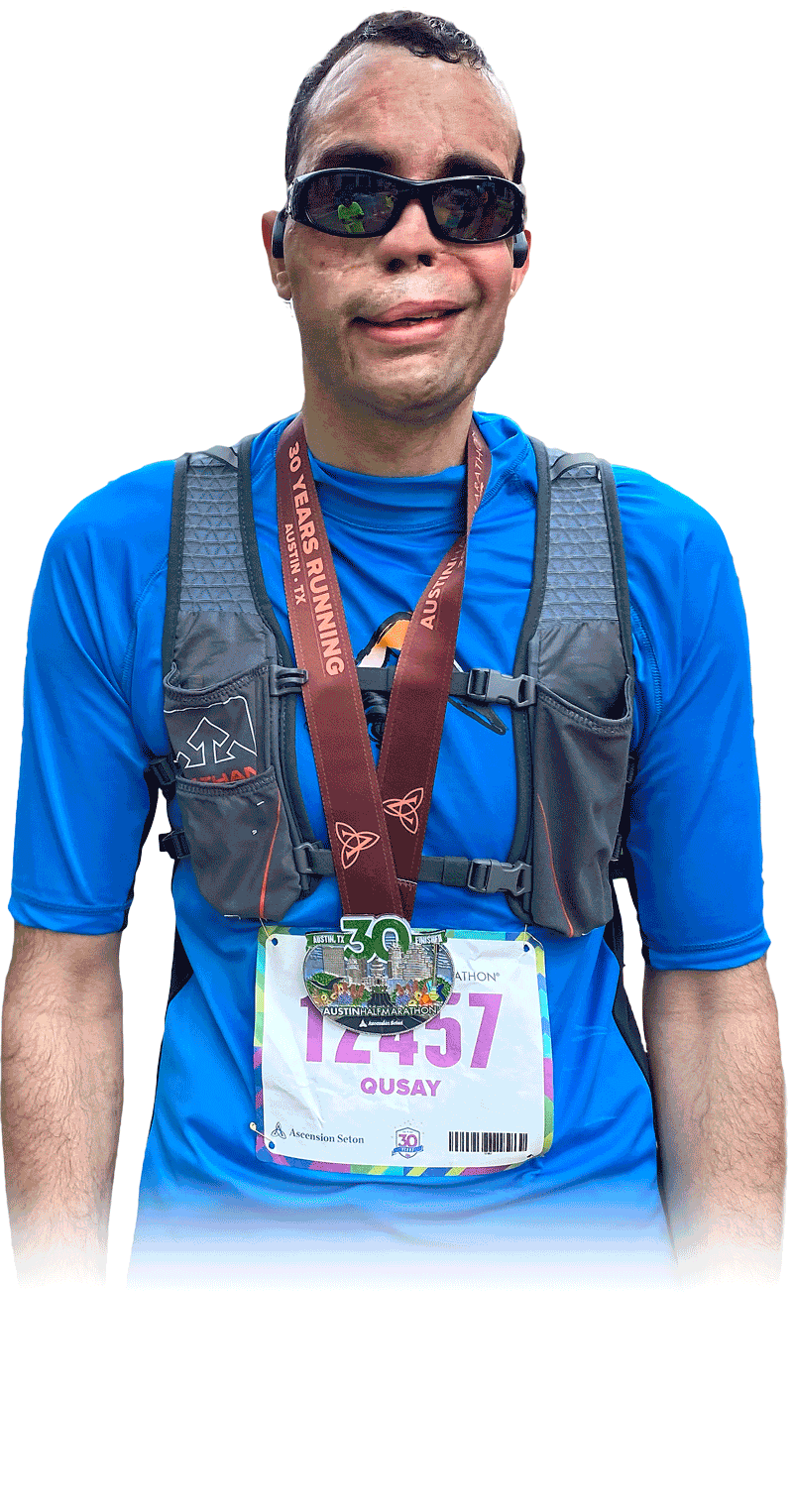 Qusay at marathon (no background)
